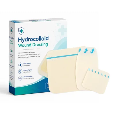Wholesale Transparent Waterproof Hydrocolloid Wound Dressing Patch with Custom Packaging and OEM Service