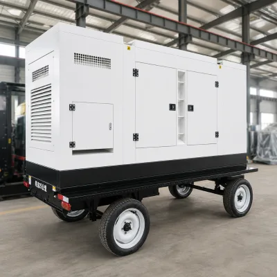 Bofa 100kva 150kva 200kva 250 Kva Diesel Generator 25kva 30kva 40kva 50kva 60kva With Tralier Mobile Silent Diesel Generator