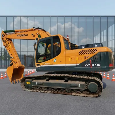 Used hyundai Excavator 220lc 305LC hyundai Excavator Korea Part Machine Cheap Price for Sale