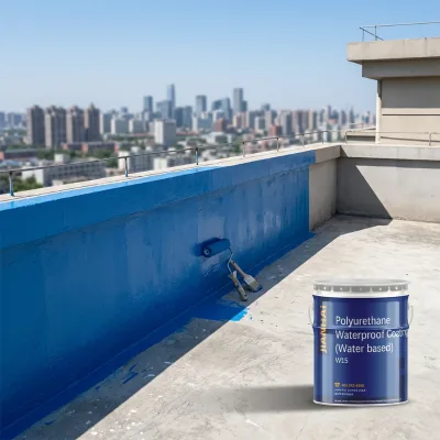JIANHAI W-15 Eco-Friendly High Elastic Crack Resistant CE Certified Liquid Sealant Metal Roof Leak Repair Water-Based Waterproof