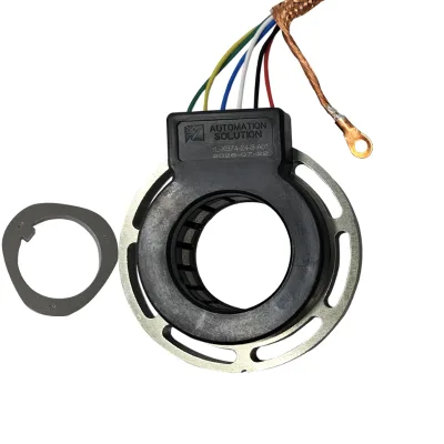 SPI Output with Converter Heavy Duty Absolute Reluctance Rotary Encoder 16 Bit Resolver IP69 for Aerospace 3 4 6 Poles Pairs