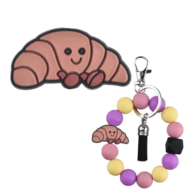 Bread Food Cute Kid Customized Beads for Bracelet Making Spot Goods Selling Pen Making Cartoon Memorial Day Focal Bead Mexican