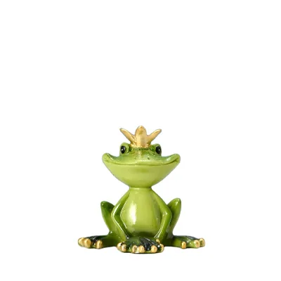 Yoga Frog Garden Resin Crafts Decoration Home TV Cabinet Entrance Wine Cabinet Animal Decoration