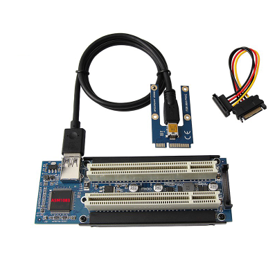 Mini Pci-e to Pci Adapter Card Industrial Control Main Board Mpcie to Pci Slot Expansion Card Capture Card