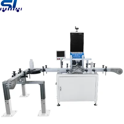 Online Continuous Running Plastic Bottle Leak Testing Machine Automatic Empty PET Bottle Air Leak Detector