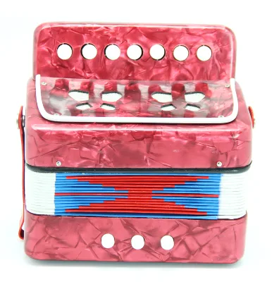 2 Bass High Quality Mini Toy Accordion Musical Instruments for Children