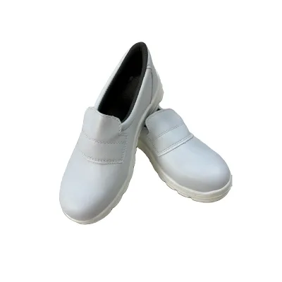 High-Grade KAWAZAKI ESD Anti-Static White Short Cleanroom Boots Durable Safety Industrial Working Boots PU Sole