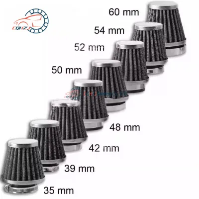 CQHZJ Motorcycle Accessories Mushroom Head Air Filter Cleaner Parts 35/39/42/44/48/50/52/54/60mm Multi-Model Universal