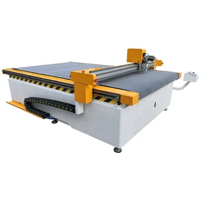 Automatic CNC Round Blade Knife Cutting Machine for Leather Fabric Cloth Sofa Carpets