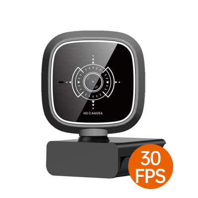 2024 Hot Sale 1080P Web Camera With Microphone for PC Fixed Focus Webcam With Stand 1920*1080 30fps Web Cam