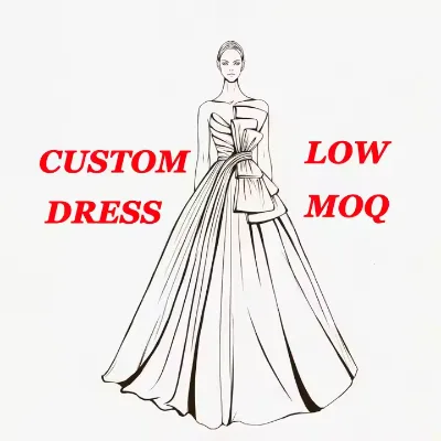 OEM ODM Clothing Manufacturer Make Own Brand Custom Low MOQ Apparel Design Service High Quality Garment Women Linen Casual Dress
