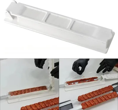 Essential Plastic Barbecue Tools Durable Easily Cleaned for Outdoor Garden Weddings Birthday Parties Convenient Skewering Dishes