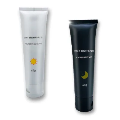 Home Black and White Herbal Toothpaste Private Label Natural Toothpaste Manufacturer OEM Teeth Whitening Toothpaste Kit