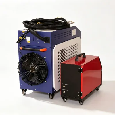 Small Portable Laser Cleaning Machine 1000W Handheld Laser Rust Remover for Hardware Metal Parts Refurbishment
