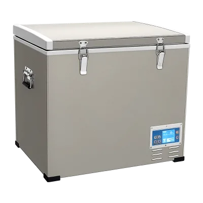 Custom Camping Refrigerator DC12v Fridge Car Freezer With Removable Battery