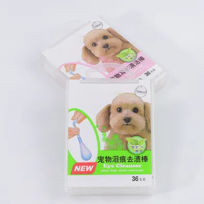 Ultra-Absorbent Fast-Acting Pet Use Liquid Filled Cotton Swab Skin Treatment