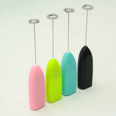 Portable Hot Selling Coffee Mixer Hand Held Milk Frother Stainless Steel Electric Coffee Milk Frother