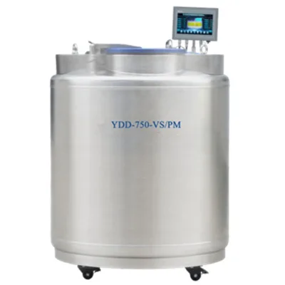 Remote Network Monitoring LIN Cylinder YDD-1000-465P 1000L Liquid Nitrogen Containers for Scientific Experiment