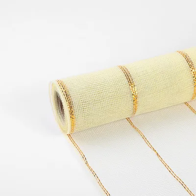 Factory Supply OEM Quality Natural Christmas Flower Mesh Wrap