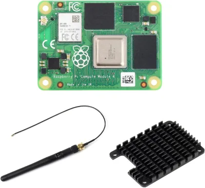 AIsmartgoo Official Raspberry Pi CM4104016 Industrial Display (with Wireless 4GB RAM 16GB EMMC Flash) CN in Stock Fast Shipping