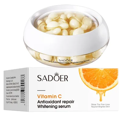 Private Label Skin Care Facial Serum Capsules Anti Wirnkle Moisturizing and Retinol Vitamin C Serum Capsule for Face