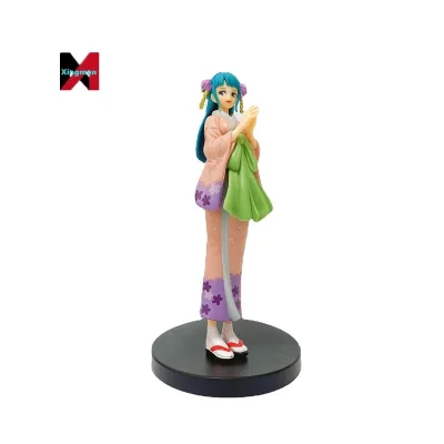 One Pieced Wano Hiyori Figure Zoro Luffy Anime Komurasaki Model