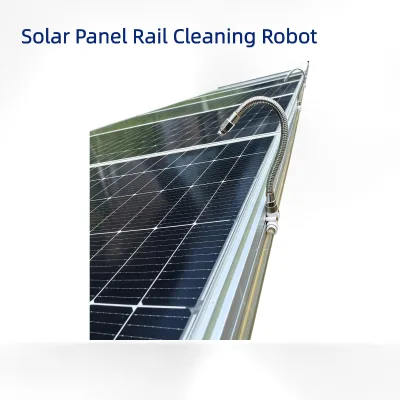 Solar Panel Rail Cleaning Robot