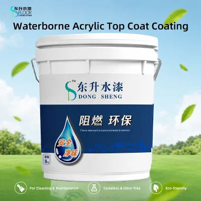 Waterborne Epoxy Coating Spray Liquid for Concrete Floor High Gloss Finish Eco Friendly Low VOC for Commercial Use