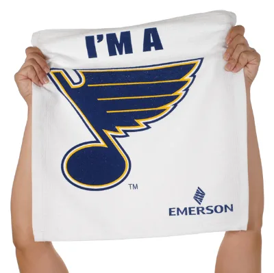 Custom Print Cotton Promotional Spirit Towels Slogan Rally Hand Towel Embroidery Logo Sports Towel for Team Support Fan Events