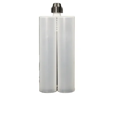 600ml 1:1 Plastic Empty Dual Caulking Cartridge, Clip Together Cartridges