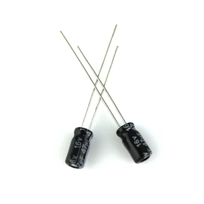 Cheap Electrolytic Capacitors 16V47UF Radial Polar 4x7mm