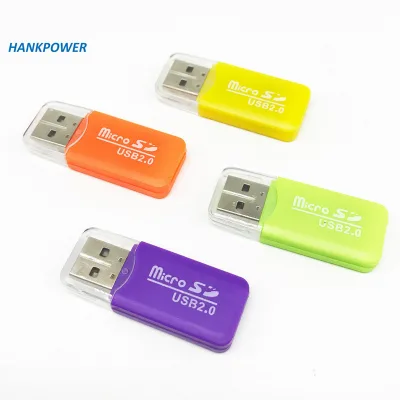 Factory Supply Custom Logo Universal High Speed SD/TF Card USB 2.0 Mobilephone Card Reader