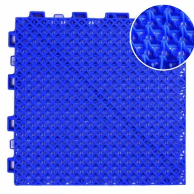 Multi-Purpose PP Modular Car Wash Room Splicing Floor Mat Pp Plastic Interlocking Garage Tiles Flooring Modular Flooring