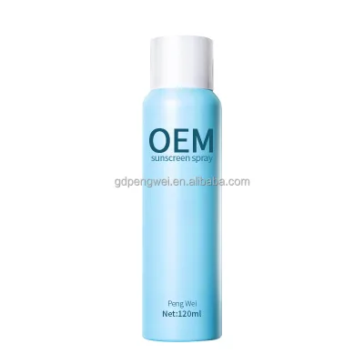Own Factory Production Sunscreen Spray Spf 50 pa for Sensitive Skin Waterproof for Face and Body Spray Sunscreen