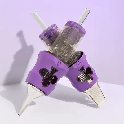Plum Blossom Design Premium DL-87 Permanent Disposable Tattoo Needle Cartridges Super Sharp Fineline Sterilized with EO Gas
