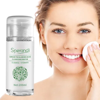 Private Label Organic Gentle Removal Make up Facial Cleanser Oil Eye Lip Liquid Makeup Remover Cleansing Water Remover Makeup