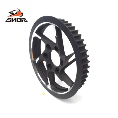 SNOR Motorcycle Accessories Transmission Gear Rear Belt Pulley Original Center Axle Sleeve Drive Wheel for Surron Light Bee