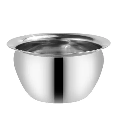 Factory Direct 304 Stainless Steel Multi-Use Metal Bowls for Condiments Oil Salad Dinner Sauces & Fruits