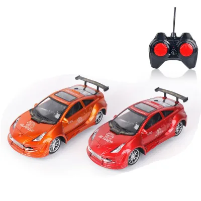 Promotion Gift Plastic Electric Car 1:16 Scale 4channel Rc Car with Light for Kids