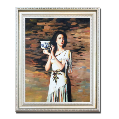 PL 100% Handmade Photo Custom Portrait Painting Decor Figure & Portrait Paintings for Family Reunion Gifts Friends and Lovers