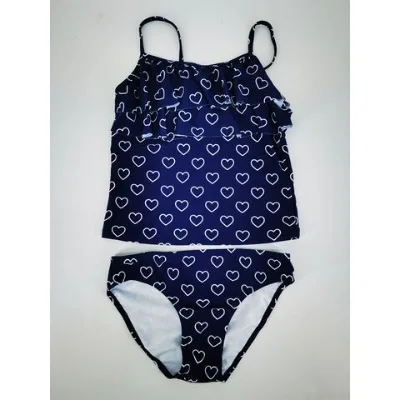 Custom logo 2 PCS cute printing swimwear for children