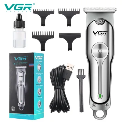 VGR071 Cross-Border New Barber Scissors Carved Men's Electric Clippers Hair Salon Household Electric Fader Oil Head Hair