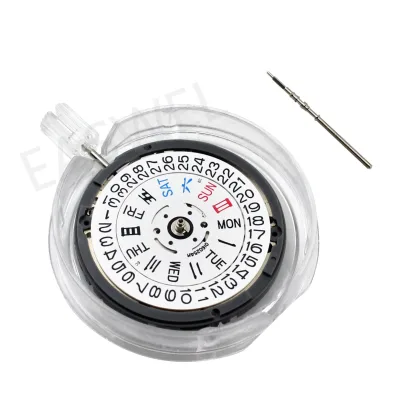 Japan Original NH36 NH36A 3 O'clock High Precision Automatic Mechanical Movement White Date Window Watch Replacement Kit