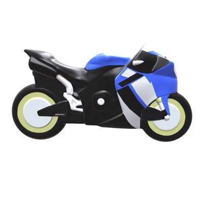 Wholesale Motorcycle Shaped Fast Rising Relaxing Stress Ball Squeeze PU Foam Ball For Promotional Toy