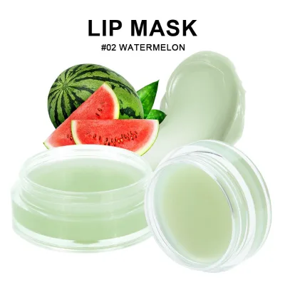 Private Label Lip Sleeping Mask 3 Colors  Lip  Mask  Fruit Flavor Moisturize Lip Mask Makeup