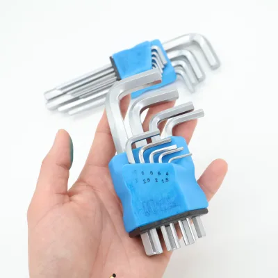 Pacha Tools Hexagon Socket Head Screwdriver Set Tool CR-V Advanced Alloy Steel L-shaped Hexagonal Wrench