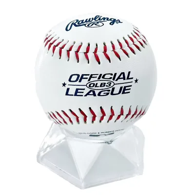 White Cowhide Leather Wool Winding Baseball for Training and Match Play PVC Baseball Durable Classic Baseball Training Equipment
