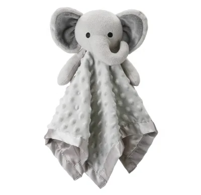 Baby Security Blanket Soft Animals Baby Lovey Unisex Lovely Gift for Newborn Toddler Comforter