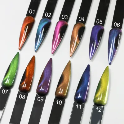 2026 Yougl  Summer New Products Can  Customized OEM/ODM Free Samples Super Shiny 12D Cat Eye Gel