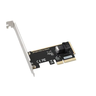 PICE3.0x4 U2 2.5in NVMe U.2 (PEX4SFF8643) CIE 3.0 to SFF8643 Adapter